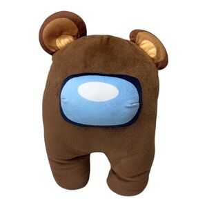 Among Us Series 2 Huggable Buddy 12” Brown Crewmate Stuffed Plush Toy Pillow